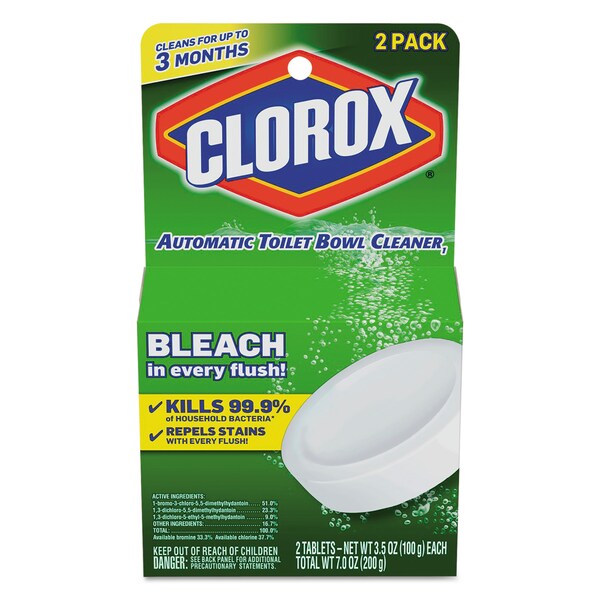 Clorox CLO 30024 36.14 Automatic Toilet Bowl Cleaner, 3.5 oz Tablet